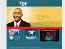 Tablet Screenshot of inaomakwufoundation.org